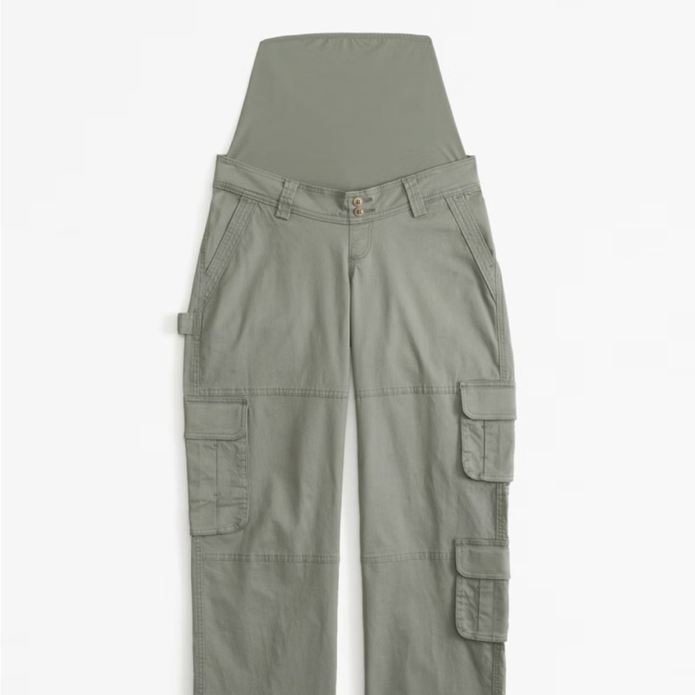 Abercrombie & Fitch Maternity Relaxed Cargo Pant